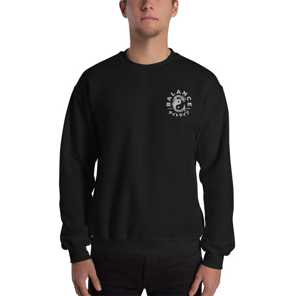 Balance Embroidered Sweatshirt