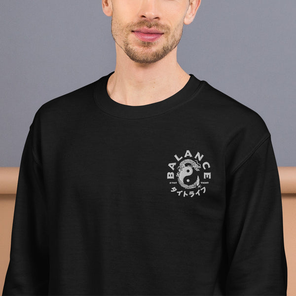 Balance Embroidered Sweatshirt