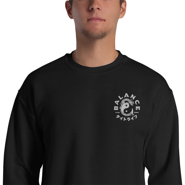 Balance Embroidered Sweatshirt