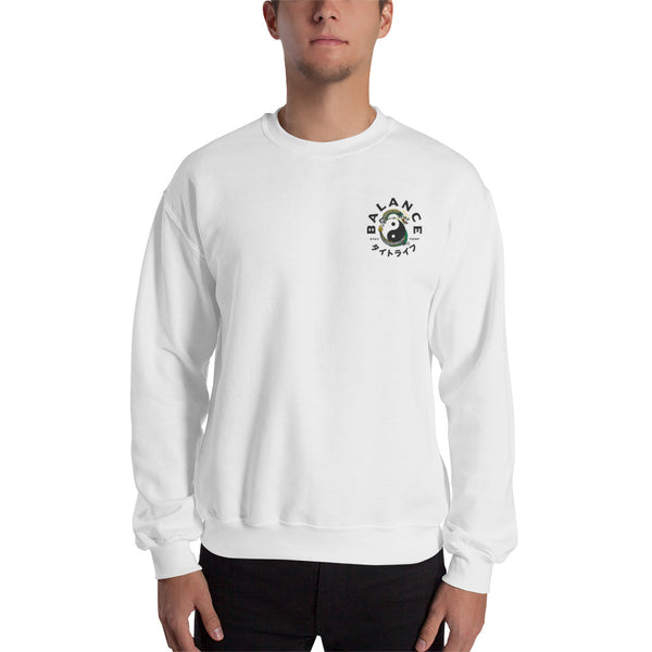 Balance Embroidered Sweatshirt