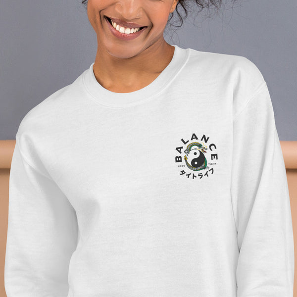 Balance Embroidered Sweatshirt